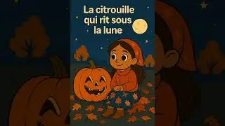 🎃 La citrouille qui rit sous la lune #ChansonEnfant #Automne #Citrouille #Comptine #MusiqueEnfant