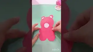 Cute Paper Teddy Bear 🧸 | Easy DIY Paper Craft ✂️❤️✨