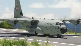 Dramatic Escape: Military C-130J Leaves Saba in Emergency