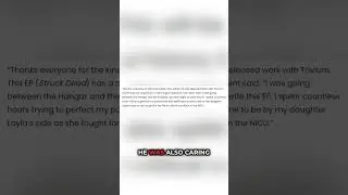 Бывший барабанщик Trivium рассказал о своём последнем мини-альбоме: &laquo;Моя дочь боролась за жизнь&raquo;