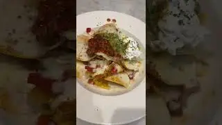 Что я съел на ужин при участии Cafe Delhi Heights💙 #шорты #еда #youtubeшорты