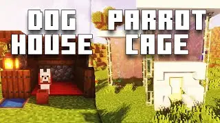 How to build Pet House in Minecraft Easy Tutorial/Designs for Survival