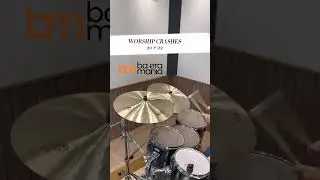 Domene Cymbals Worship Crash 20 e 22