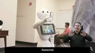 Meet Pepper, a Socially Assistive Robot to Provide Respite for Caregivers of People with IDD.