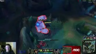 Reginald tries to take Liquid112's blue buff