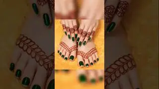 new foot Mehedi design💝 #subscribe #short #viralshort #foryou