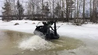 Аэролодка на базе HUNTERBOAT 320 своими руками. Фильм 2.