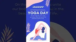 Happy international yoga day images status #21june2024yogaday #yogaday #yogadaystatus #21junestatus
