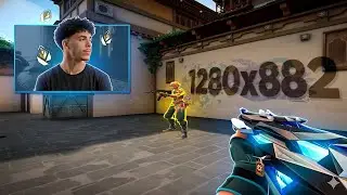 QUE FLUÍDEZ É ESSA!!!, a resolução LEVE que deixa o VALORANT CONSOLE perfeito pra jogar