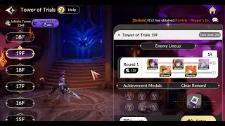 Floor 19 – Enemy (6★ Clear) | Tower of Trial Season 8 | Seven Knight Re:Birth