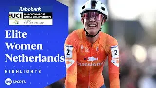 STUNNING WIN! 🤩 | UCI Cyclocross World Championships Elite Women Highlights | TNT Sports Cycling