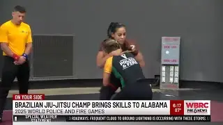Brazilian jiu-jitsu champ brings skills to Alabama at World Police and Fire Games