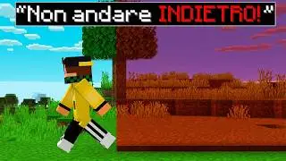 MINECRAFT BUT YOU CAN'T GO BACK