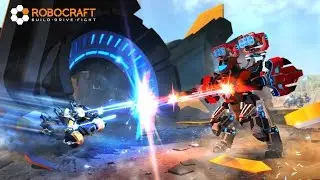 Robocraft Robot Review Gameplay ~ Raptor Rav ~ Lets Play The Best Designs