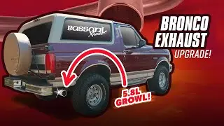 Звук выхлопа Ford OBS Bronco: выпускные коллекторы JBA, промежуточная труба Bassani и Cat Back