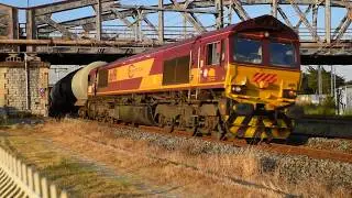 Trains de l'infra, TGV, train corail Intercit&eacute;, TER et fret R&eacute;giorail autour de La Rochelle ( 17 )
