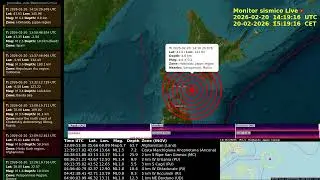 #Hokkaido #Japan Region Mw 5.24 Depth 72.2 km 2026-02-20 14:16:32.320 UTC 41.514&deg;N 142.070&deg;E (GFZ)