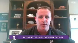 How Do You Prepare for Football During Quarantine? | A Chat with Pat Fitzgerald | Big Ten Football