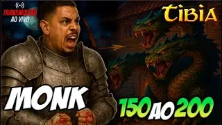 Tibia  - Monk 150 Ao 200 -JADEBRA  /    - #tibia #rpg