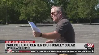 Carlisle Fairgrounds, Expo Center unveil solar project