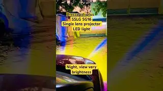 Brezza zdi plus SSLG SG16 single lens projector LED light four colour combination