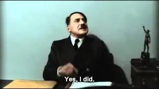 Hitler is informed that he went bankrupt