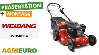 Produkt- und Montagevideo Weibang WB506SC - Selbstfahrender Benzin-Rasenmäher - 2in1 - Motor 166cm³