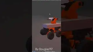 3x3 vehicle test #automobile #blender #rigidbodydynamics