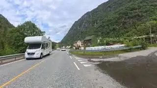 Leaving from Latefossen waterfalls
