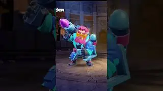 JETPACK WARDEN is Here! ✈️ Clash of Clans New Hero Skin Revealed! 🔥 #Shorts #grandwarden #cocshorts