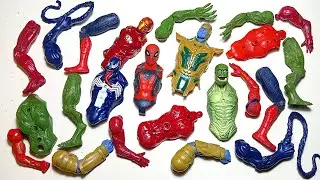 Spiderman, Venom, Thanos, Ironman, Lizard - Avengers Toys