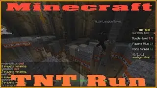 I HAVE IMPROVED! (kinda) | Minecraft TNT Run w/ MajorLeagueMemes