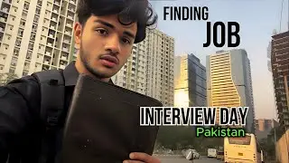 My Interview Day in Pakistan || Vlog 1🖥️