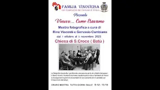 Inaugurazione mostra fotografica Come Eravamo