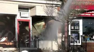 Fire in Wanaque [raw video]