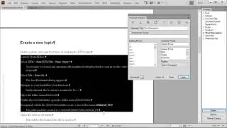 FrameMaker 2015: Configure Numbering