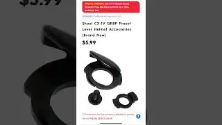 Motorhelmets Store Sale Shoei CX-1 and CX-1V QRBP Preset Lever Motorcycle Helmet Accessories #shorts