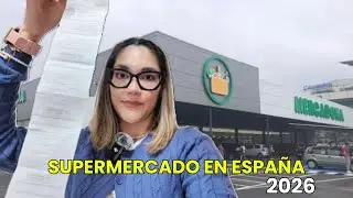 Esto CUESTA hacer la COMPRA EN ESPAÑA 2026!! Te muestro mi factura...
