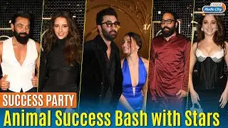 Animal Success Bash: Ranbir Kapoor, Alia, Triptii Dimri and Bobby Deol Celebrate Grand Achievement