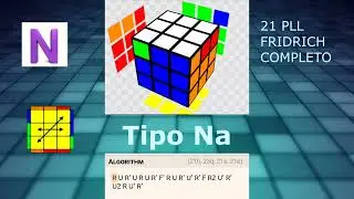 21 PLL COMPLETOS CUBO RUBIK 3X3