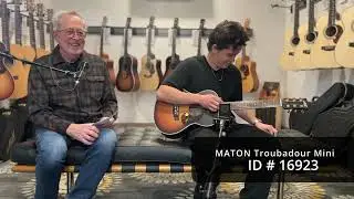 Maton Guitars Troubadour Mini #16923