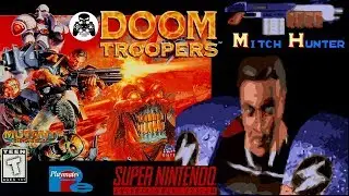 DOOM Troopers (Mutant Chronicles: Doom Troopers) SNES / Mitch Hunter [60fps]