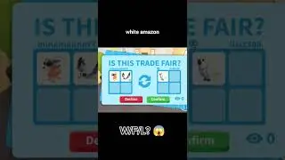 White Amazon?! 😱🦜 #adoptmeshorts #adoptme #fyp