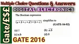 MULTIPLE CHOICE QUESTION ON DIGITAL ELECTRONICS