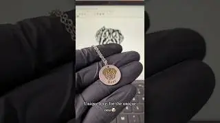 Engraved Pet Necklace: A Timeless Symbol of Love and Remembrance #ipetprints #shorts #dog #memorial