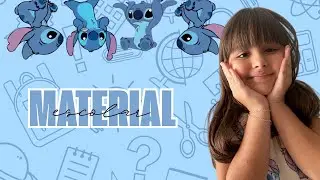 Meu material escolar do Stitch!  #materialescolar2026 #voltaasaulas2026 #voltaasaulas #trend 