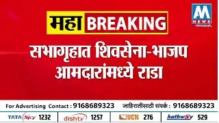 हिवाळी अधिवेशनादरम्यान सभागृहात शिवसेना- भाजप आमदारांमध्ये राडा । AM NEWS