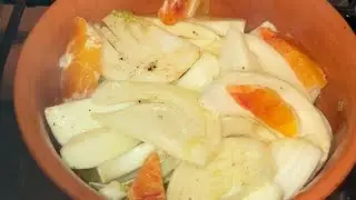 بسباس بالبرتقال fenouil aux orange