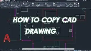 AutoCAD Copy Object From One Drawing to Another Drawing |homexa|tutorial #1