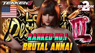 Tekken 8 – Ranked No.1 ANNA WILLIAMS Absolute Domination!